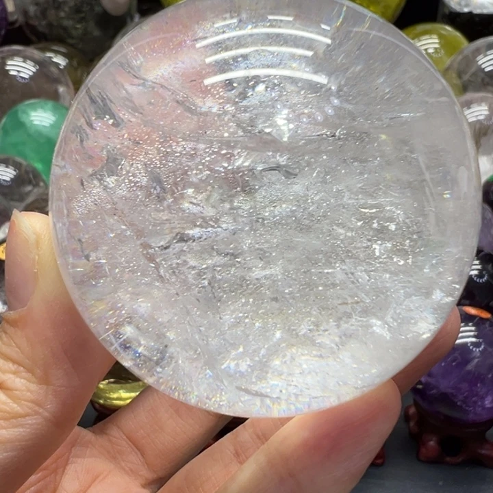 珠宝半成品水晶未镶嵌白水3516xy