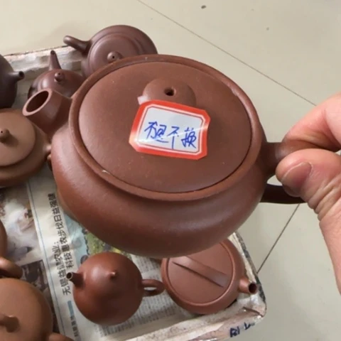 紫砂茶壶小****5红降坡泥160c c