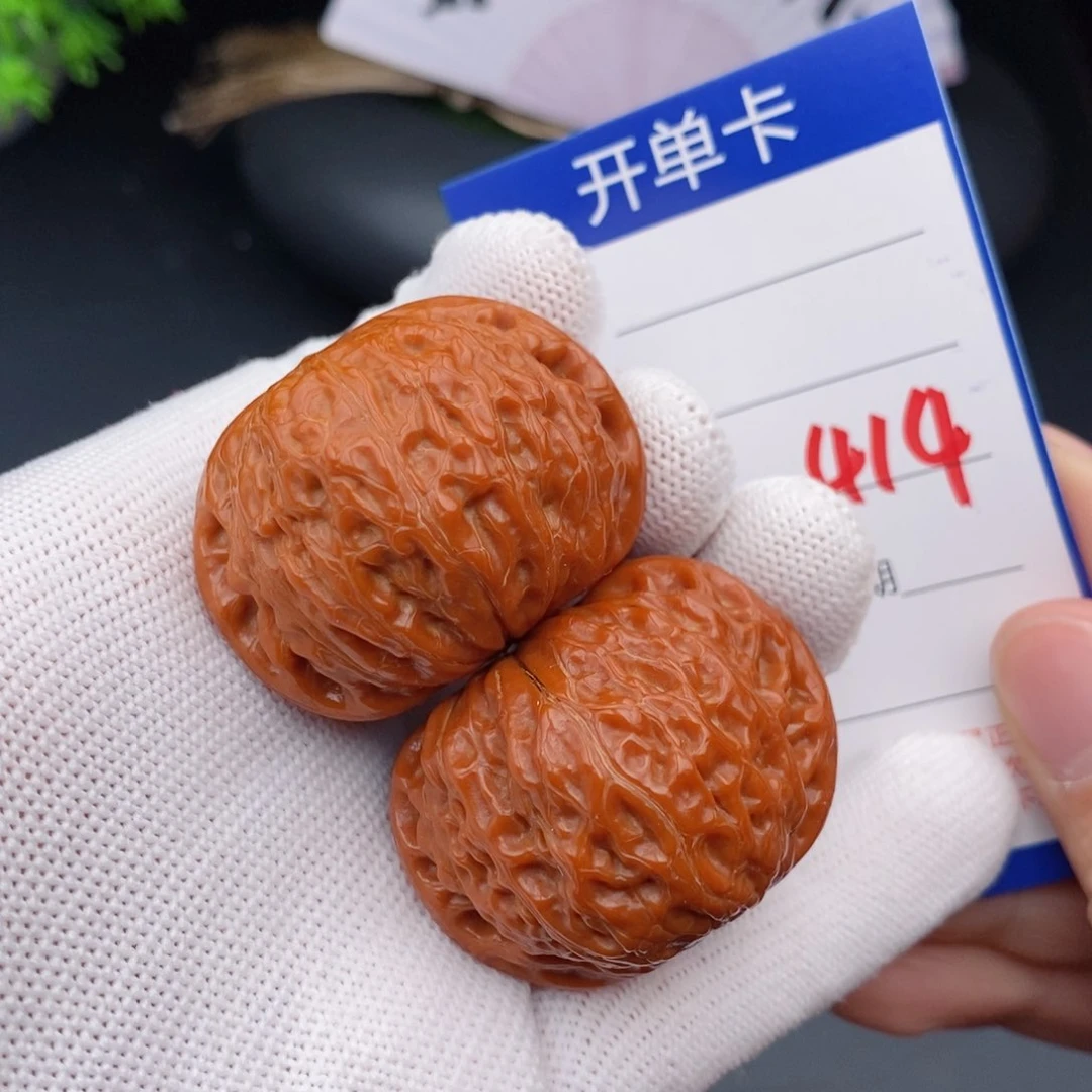 文玩核桃把件41铁锤414