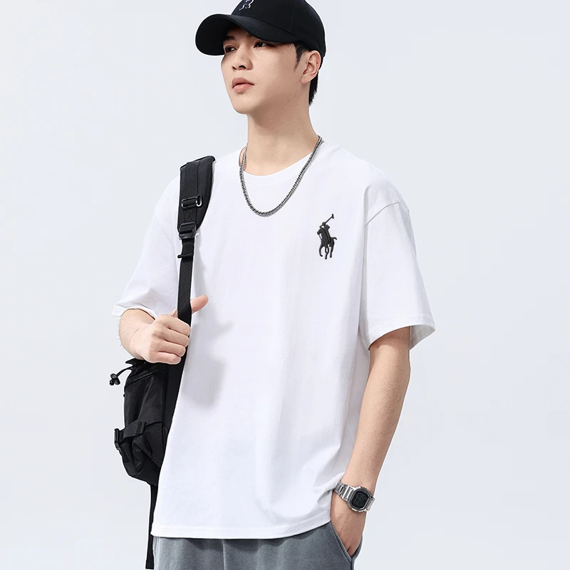 Mexican/稻草人短袖T恤男夏季新款宽松上衣男士潮牌时尚百搭男女