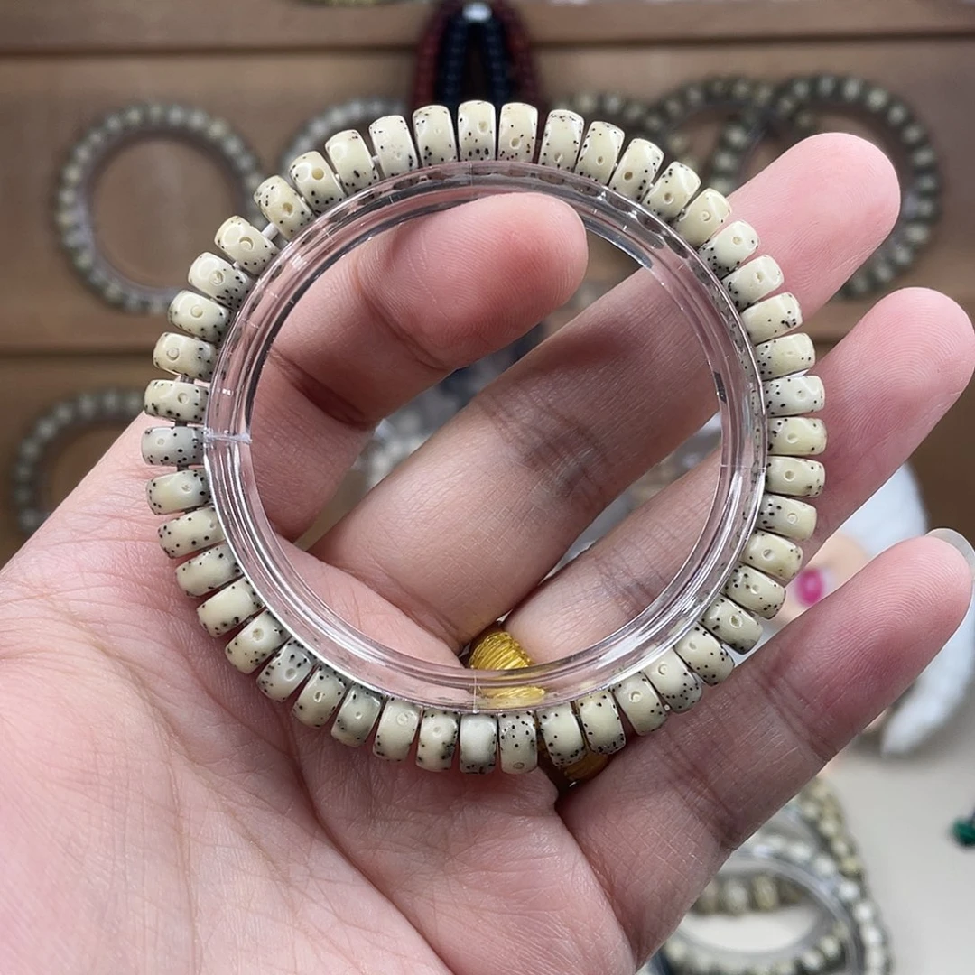 星月菩提吊坠星月药片大留白