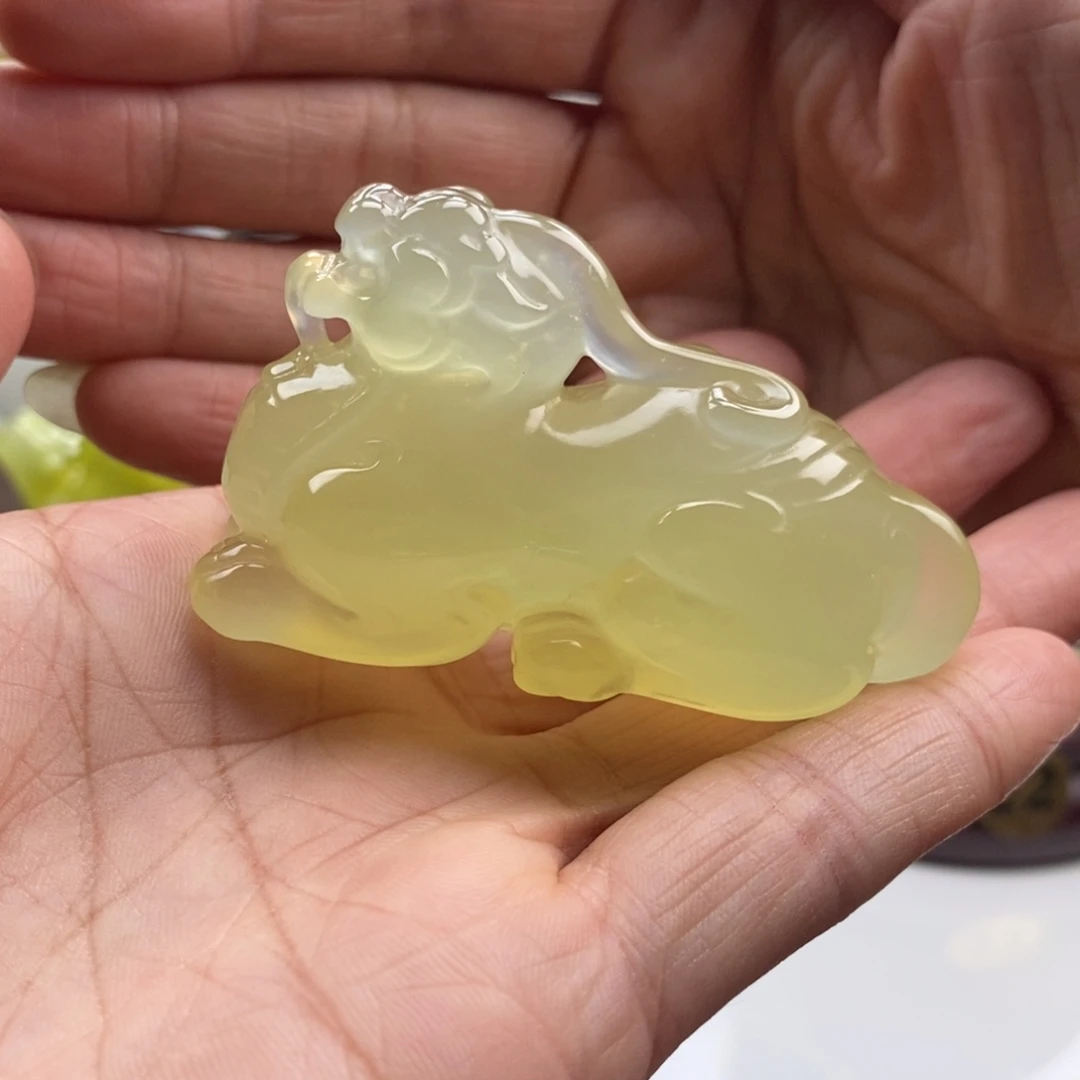 岫玉未镶嵌四大名玉茶宠