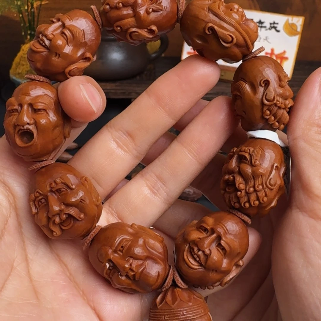 橄榄核手串/手链2.2水晶核，须派罗汉