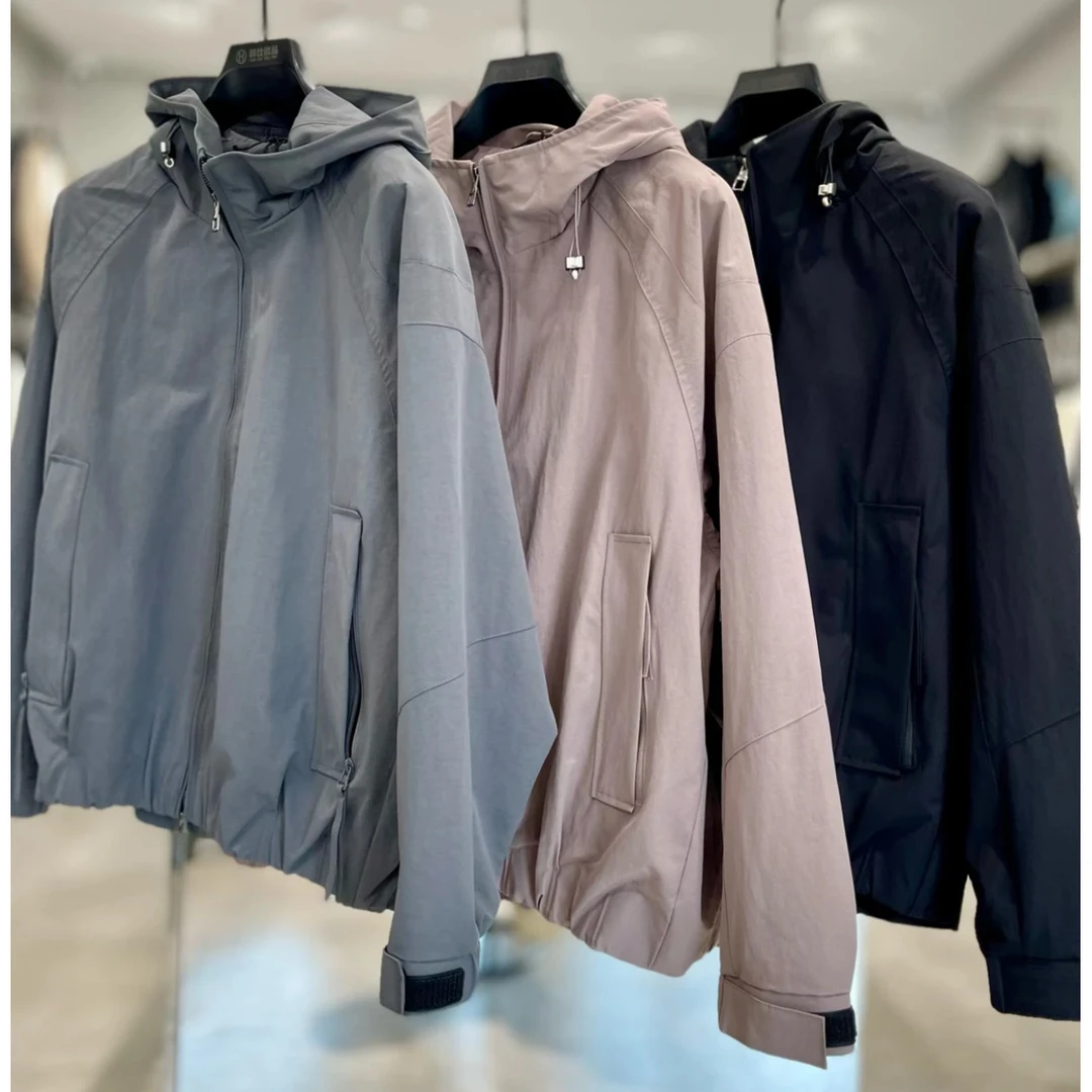 黑色-翻领时尚简约男士情侣款棉服Z-2519