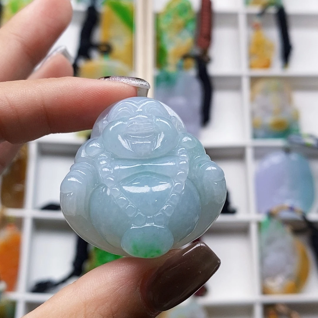 定制翡翠未镶嵌天然翡翠A货