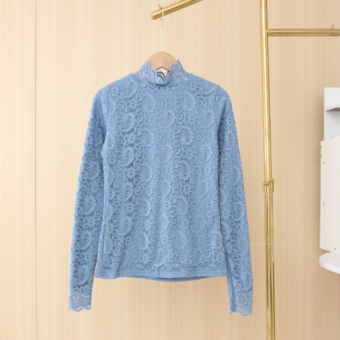 换季浮力春秋新款女士打底衫加绒上衣个性显瘦01943柔软透气