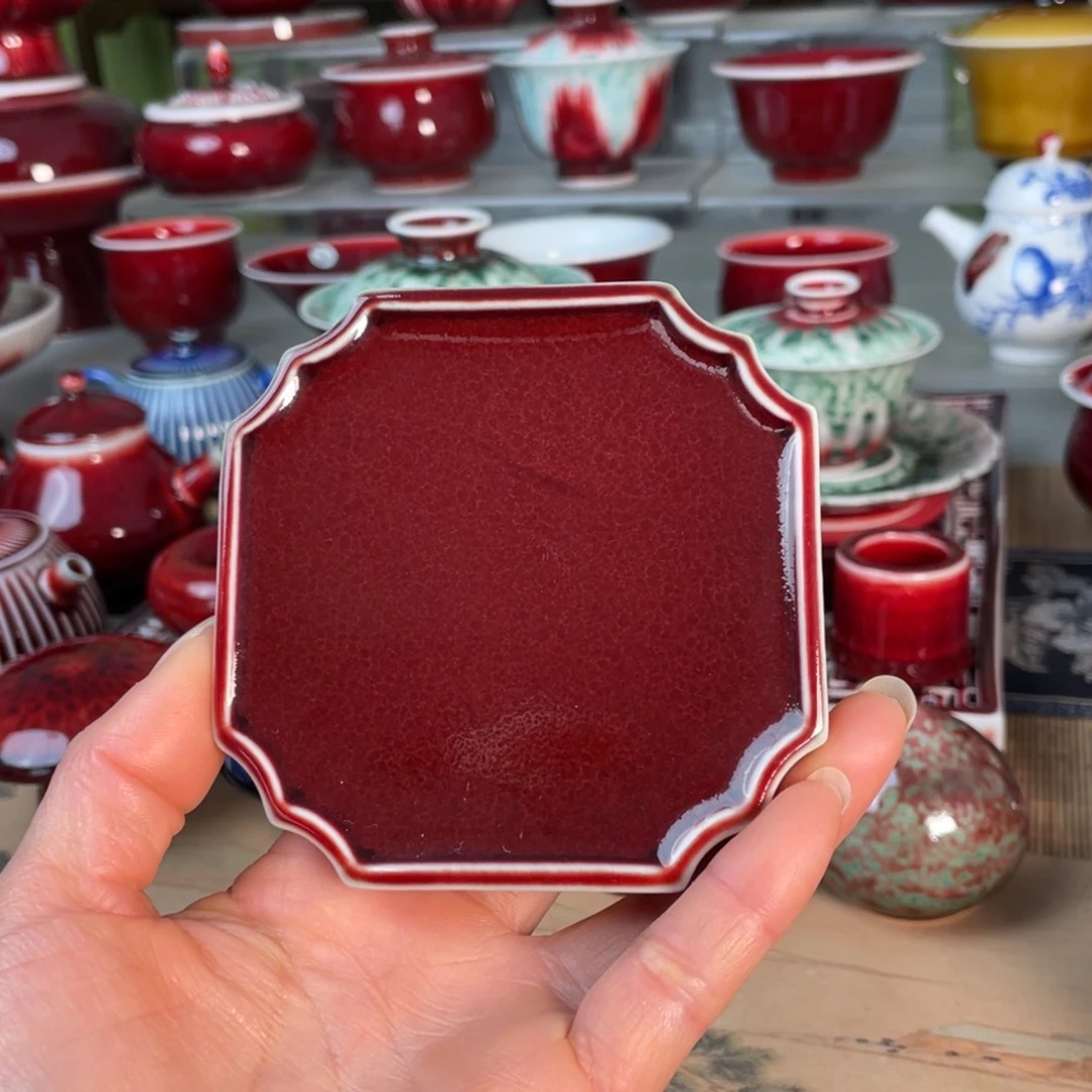 景德镇原矿釉杯垫