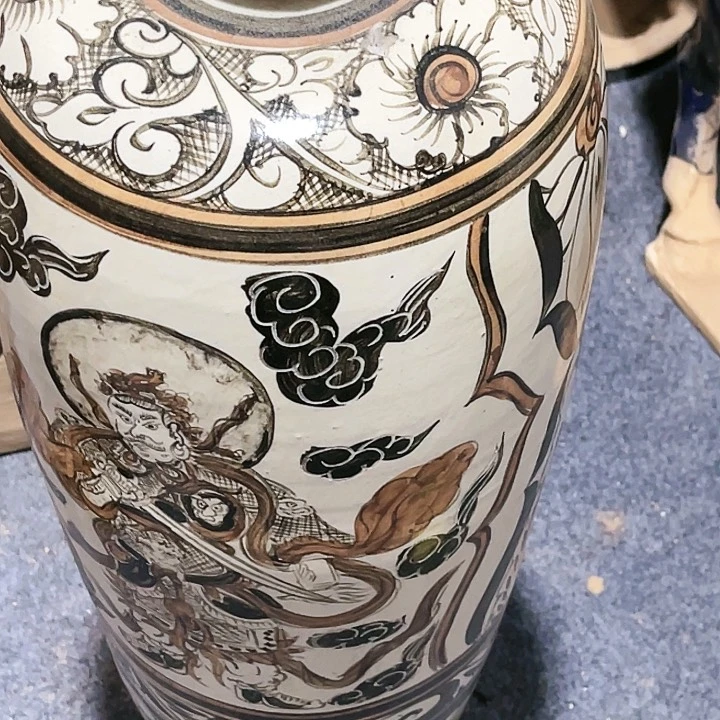 瓦当摆件摆件茶桌茶台陶瓷碗**宙