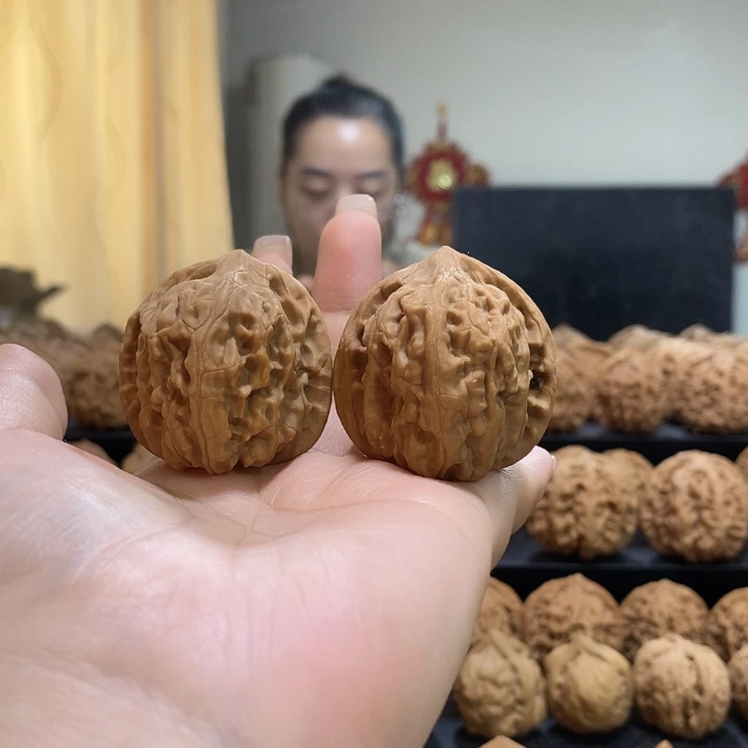 把件文玩核桃39鸡心
