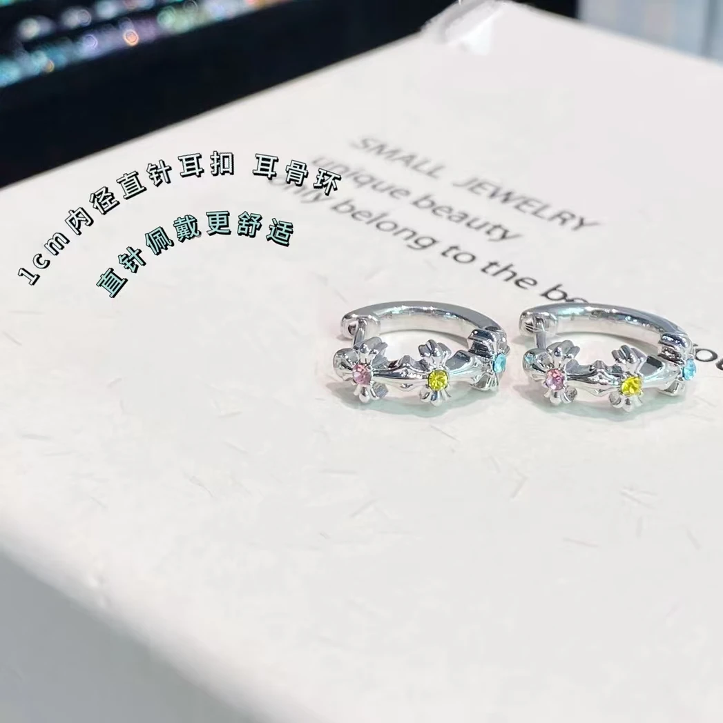 合金耳饰 BIBI【多巴胺鸢尾】耳钉EH227