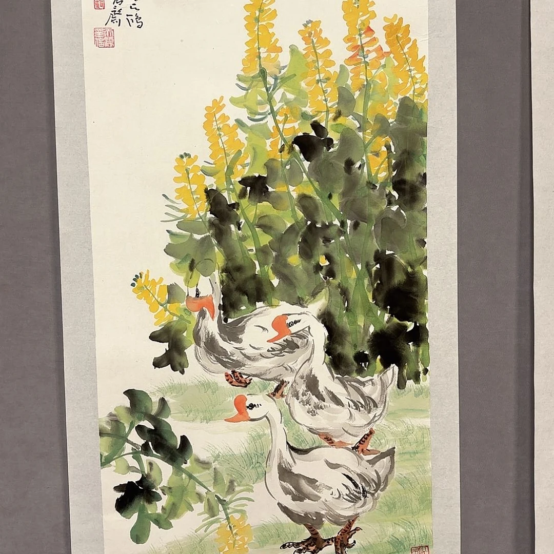 国画国画纯手绘作品请放心去藏