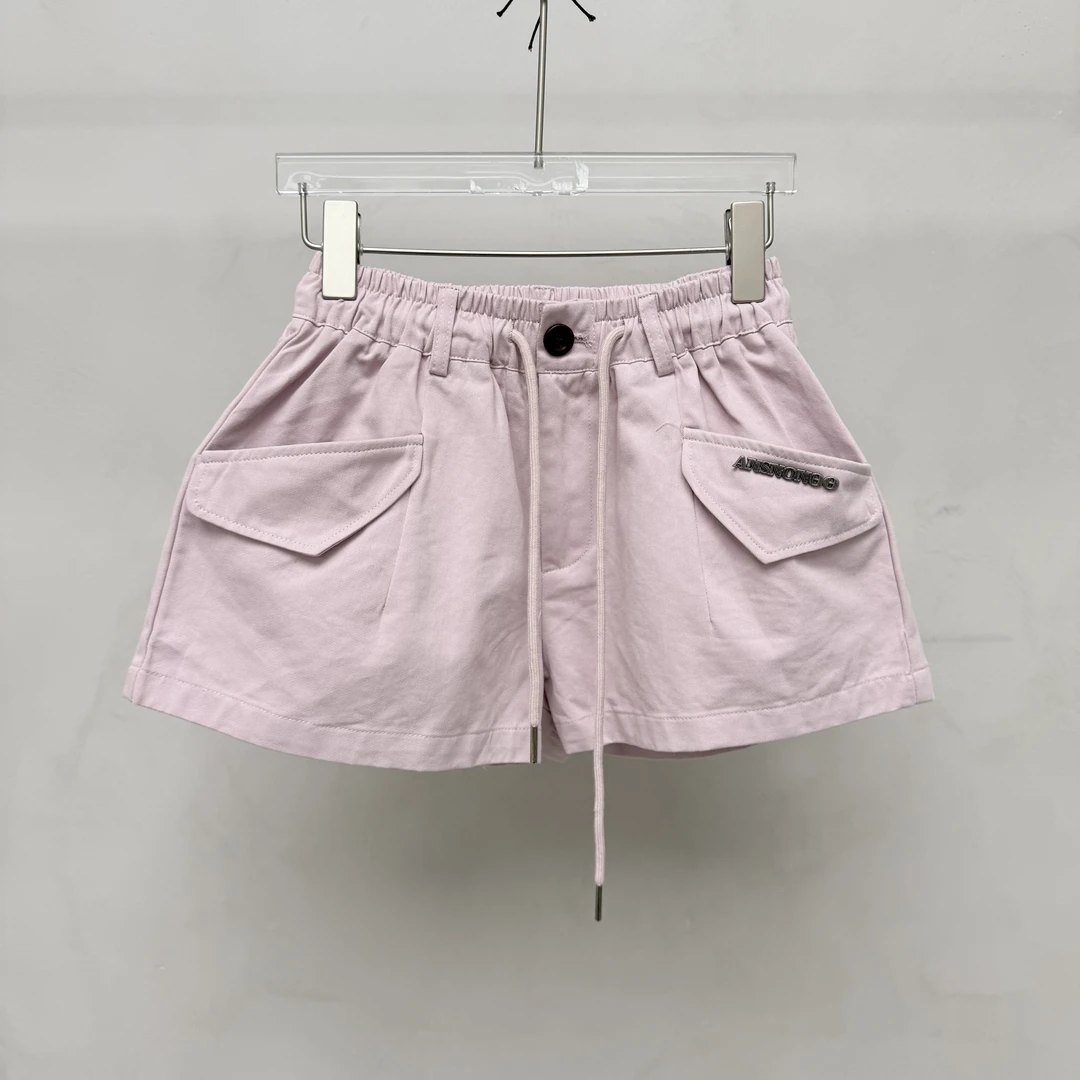 AN9.Studio︱新款小众设计师品牌粉紫色短裤A193