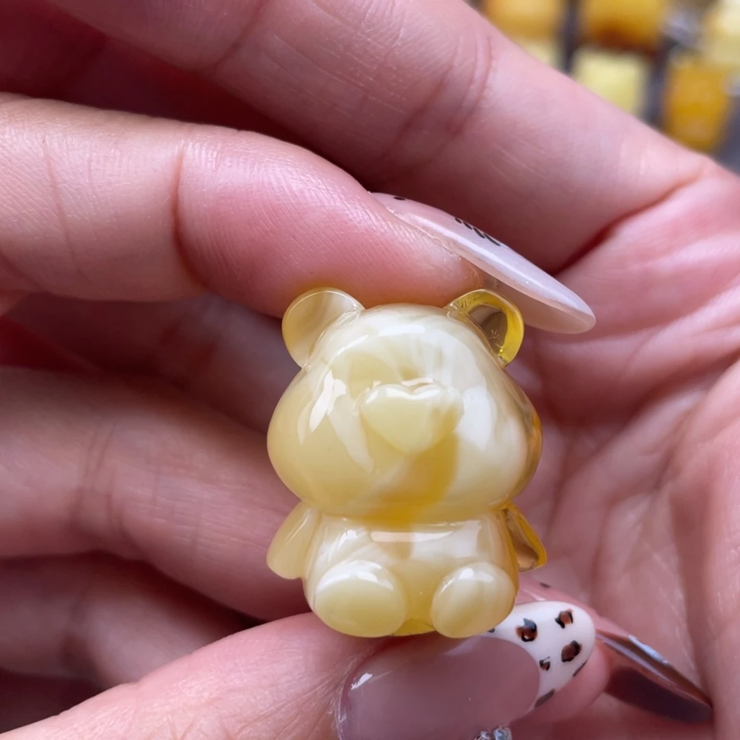 裸石琥珀未镶嵌蜜蜡