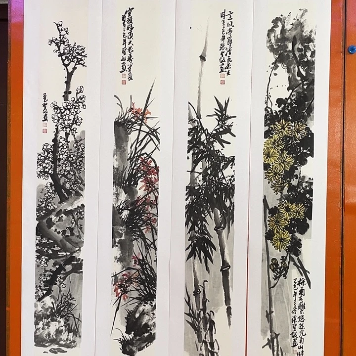 国画张圣敏先生纯手绘作品