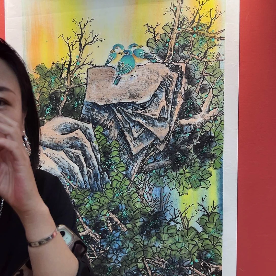 国画卢付垒国画作品