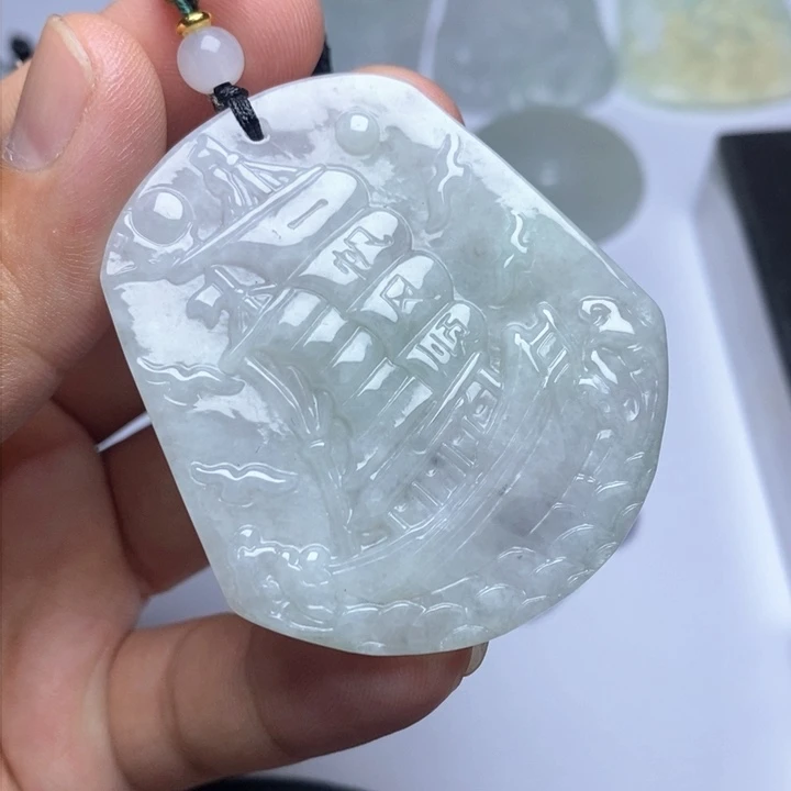 颈饰未镶嵌翡翠翡翠