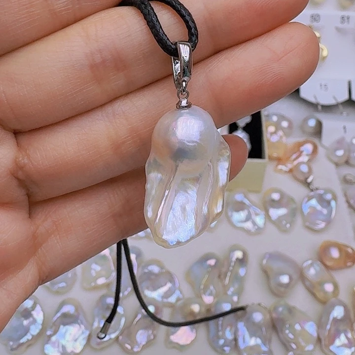 淡水珍珠未镶嵌颈饰