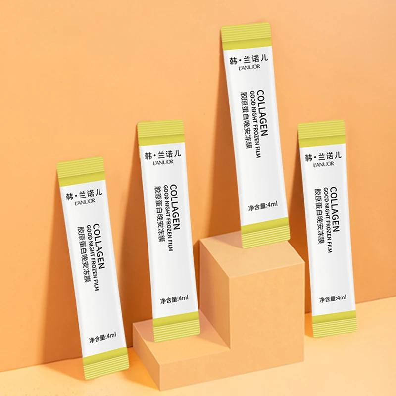 L‘ANUOR胶原蛋白晚安冻膜4mlx21袋