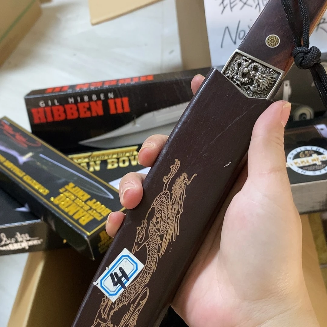 M390钢材瑕疵处理腾龙木鞘全新