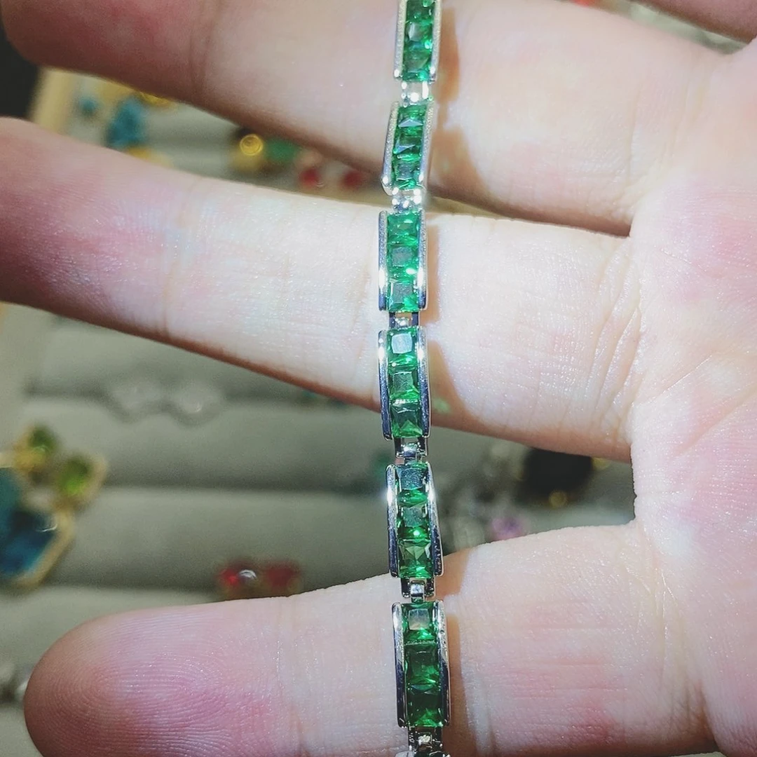 【闪购商品】水晶戒指银S925镶嵌