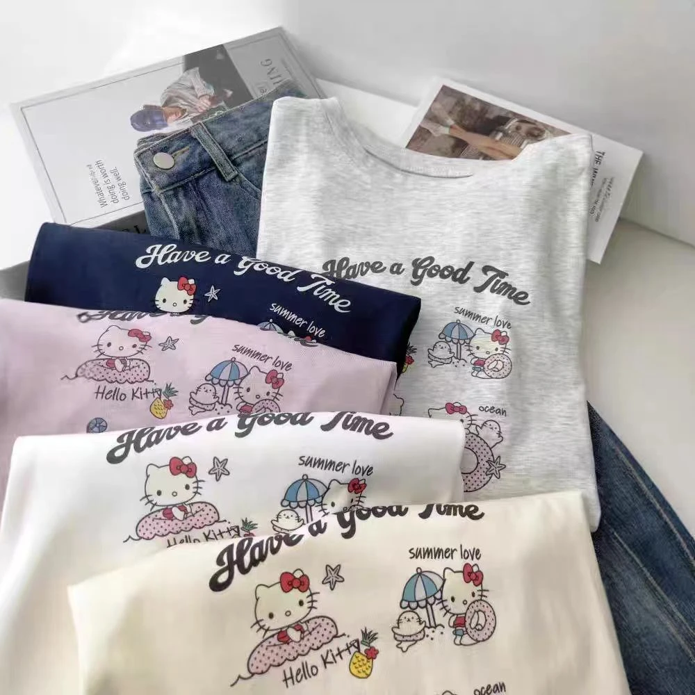 98186新款时尚KATE猫T恤