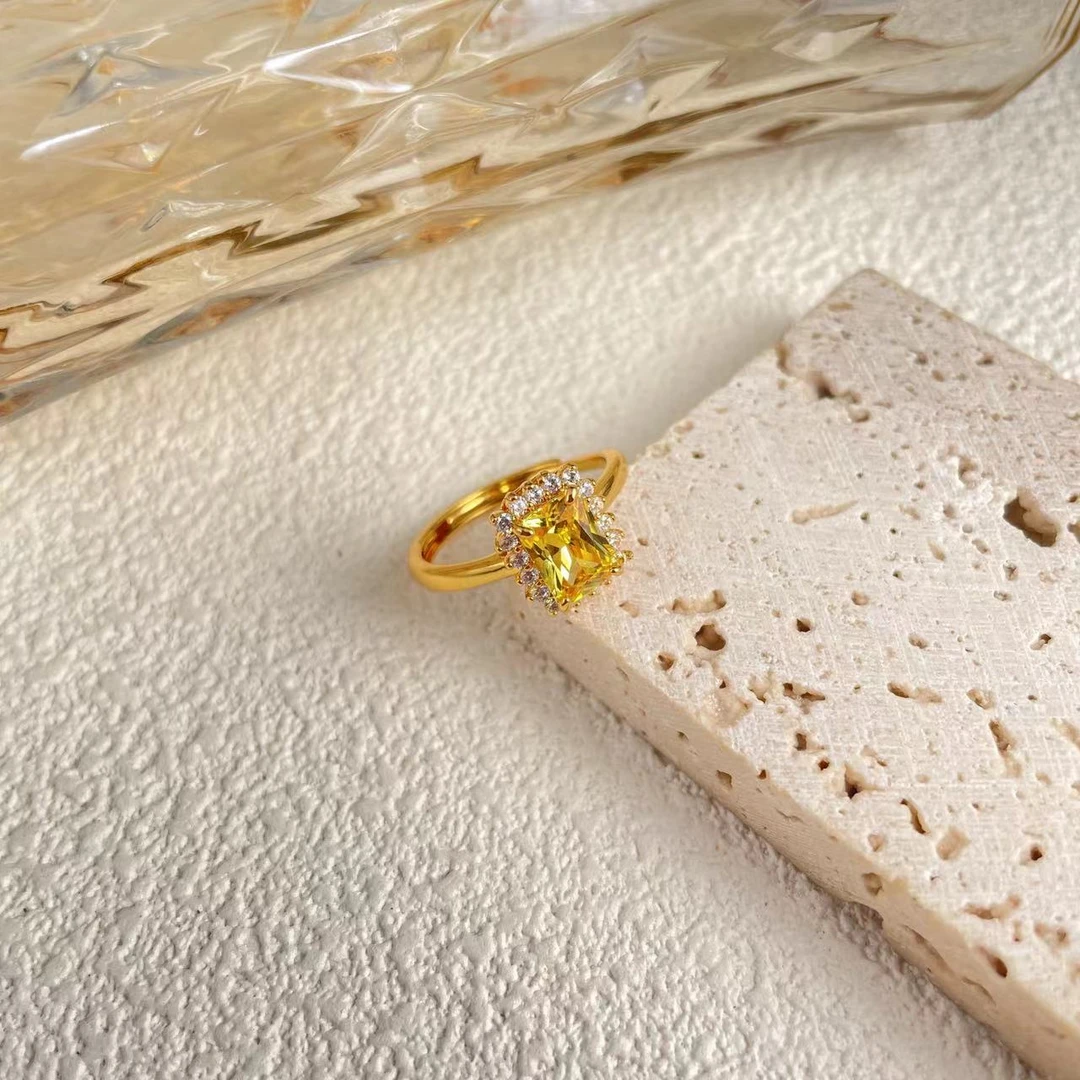 【高端定制】精品黄戒指——-——————高货