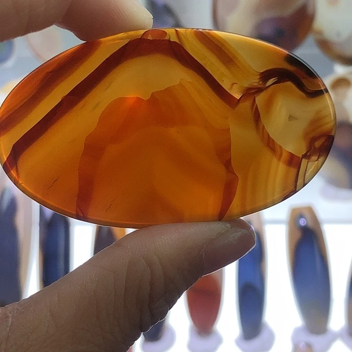 查罗石未镶嵌珠宝半成品125