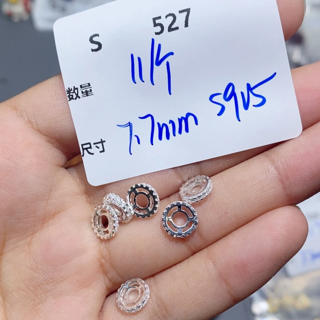 银S925镶嵌颈饰水晶S527