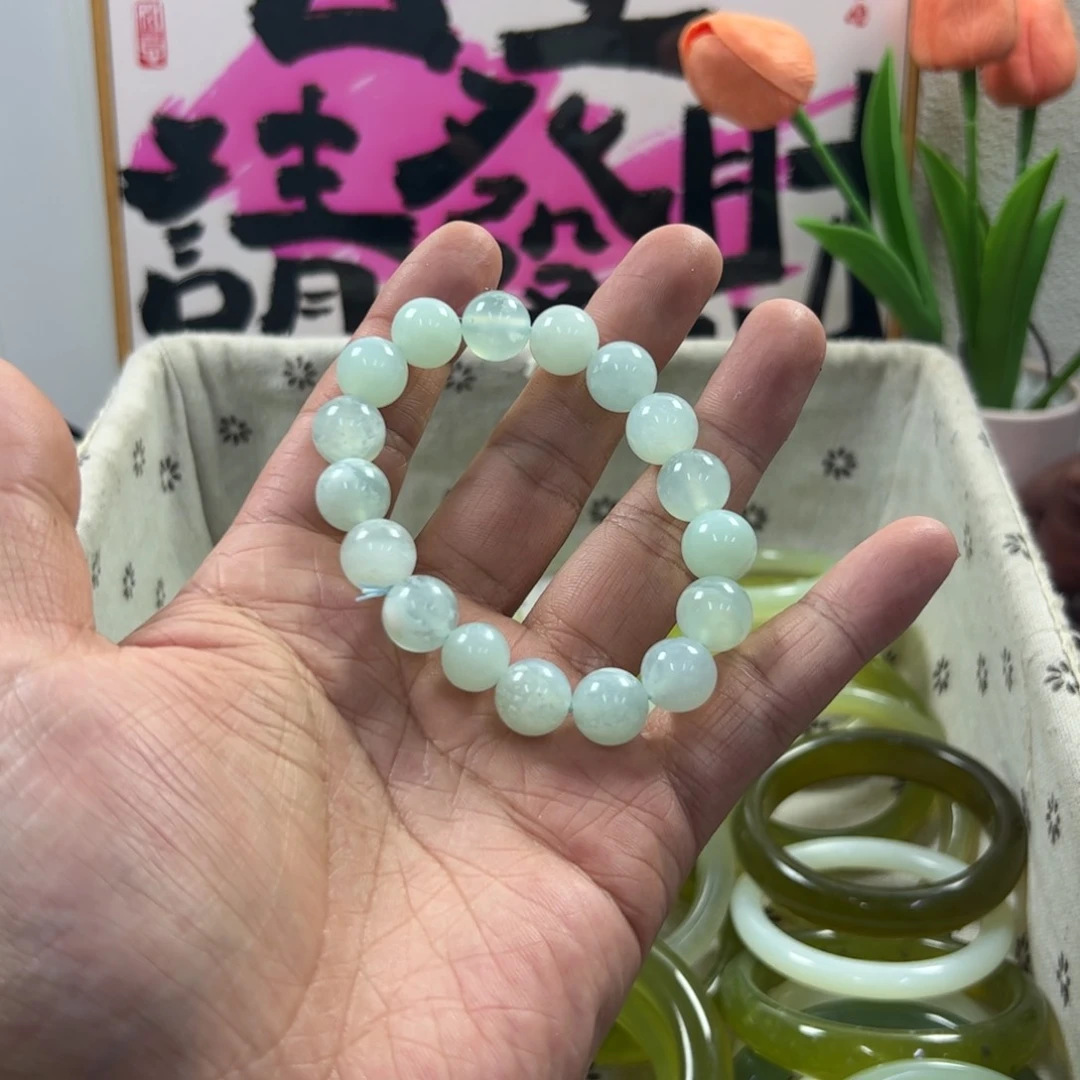 蛇纹石玉颈饰未镶嵌680