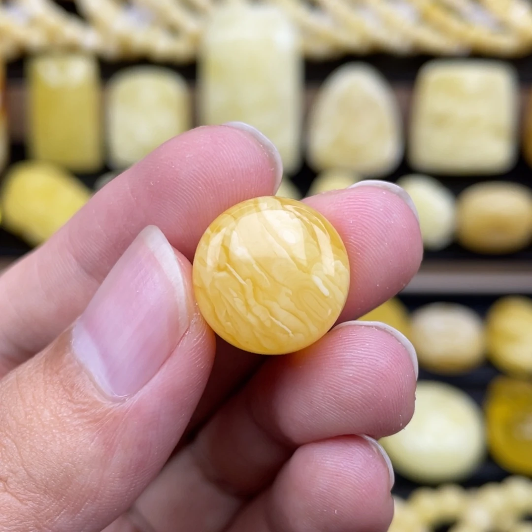 裸石琥珀未镶嵌琥珀蜜蜡