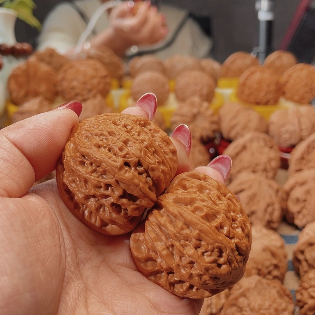 吊坠文玩核桃42三角锤6