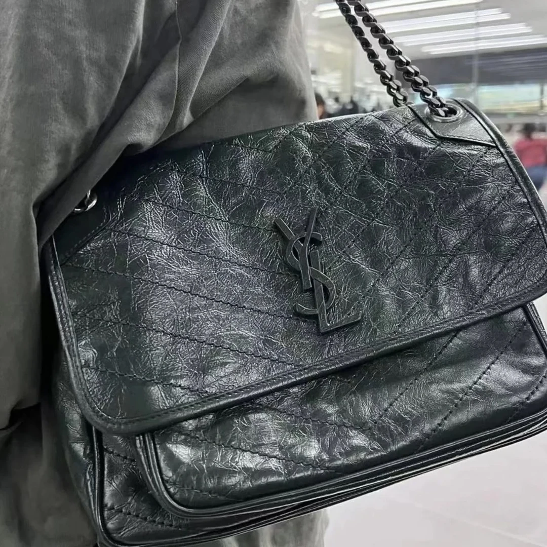 95新 YSL/圣罗兰 圣罗兰NIKI斜挎包