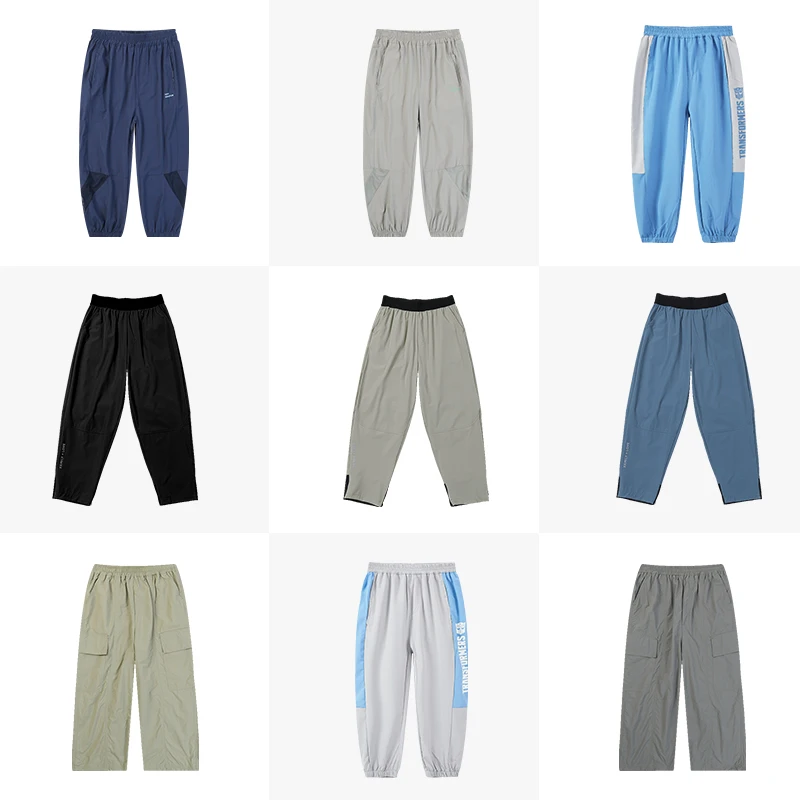 EBAER/男士休闲裤舒适户外透气宽松夏季休闲长裤