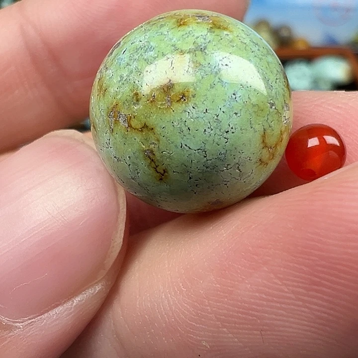 南红玛瑙未镶嵌配饰卡14.5