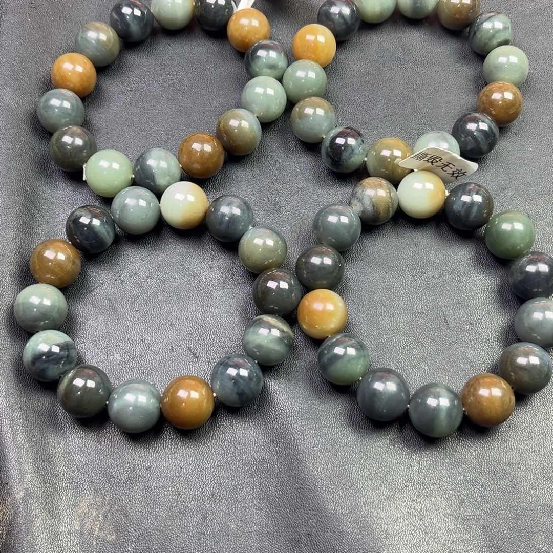 和田玉手链未镶嵌多样性拍一发一新疆楼兰手串卡16