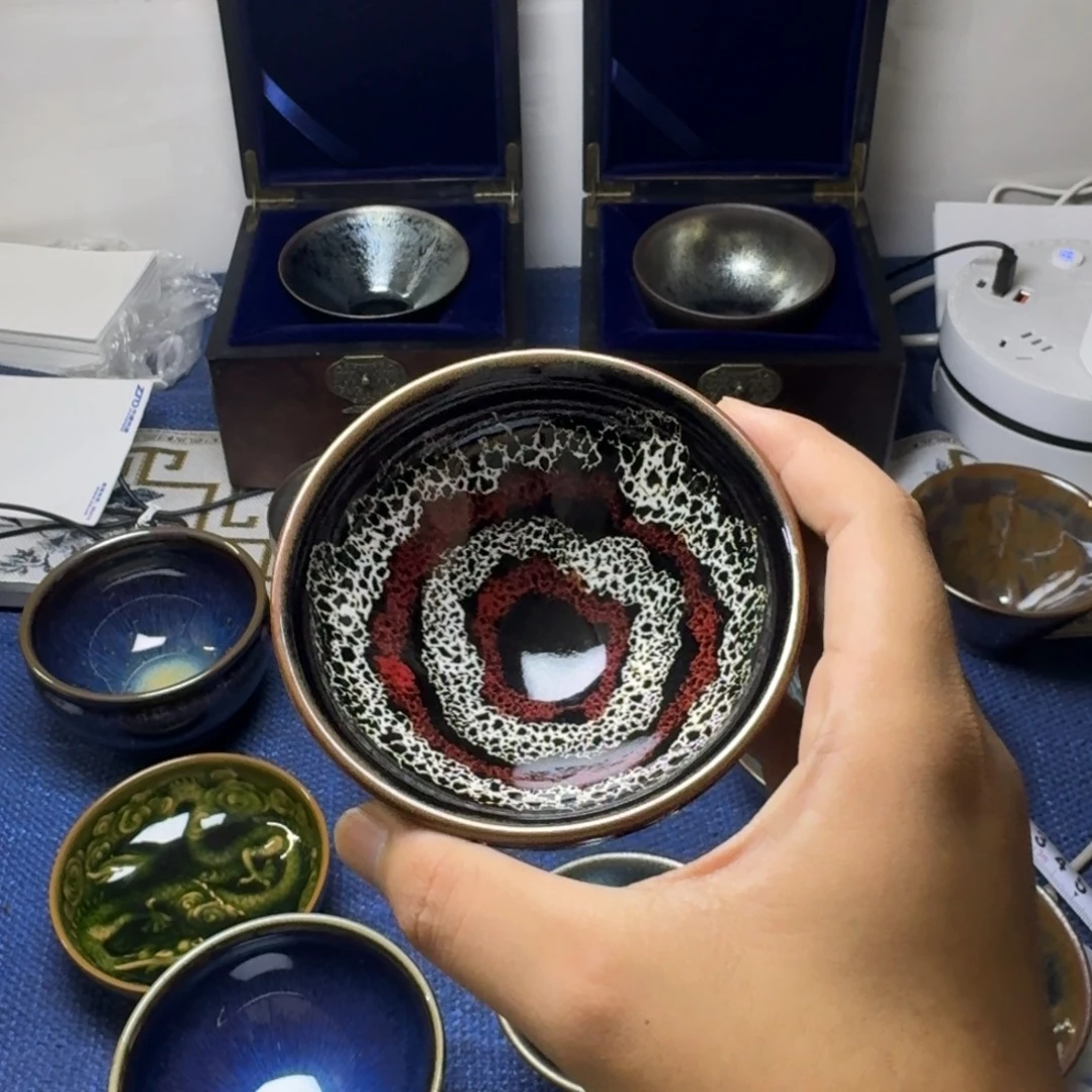 建阳建盏喝茶主人杯