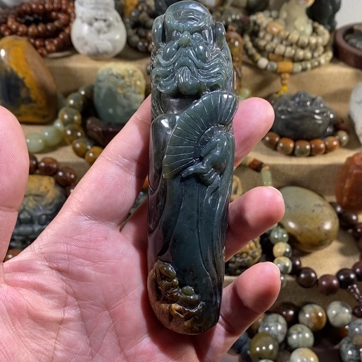 岫岩河磨玉（透闪石质玉）未镶嵌挂件