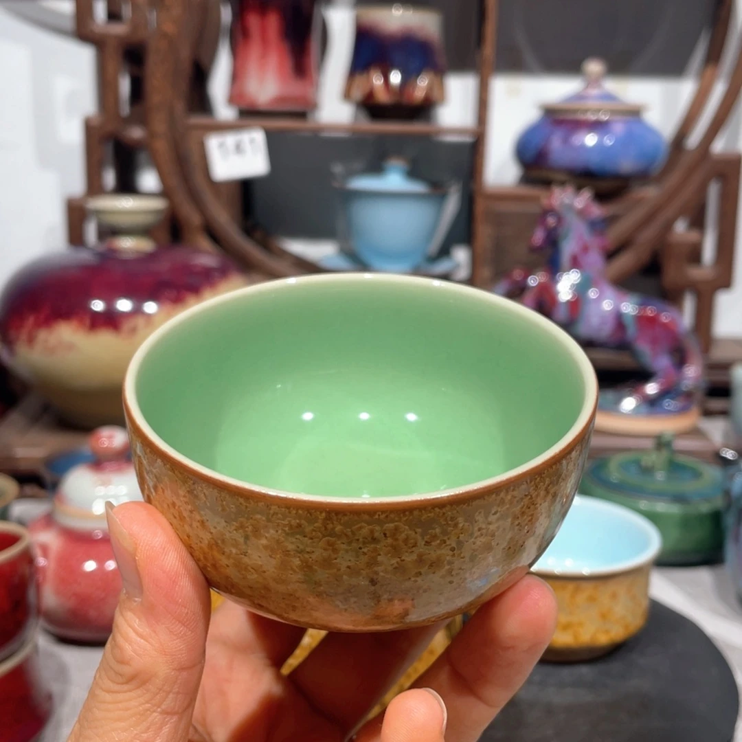 ****华中国神后钧瓷茶器