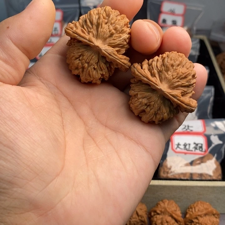 文玩核桃吊坠41四座楼45克全品
