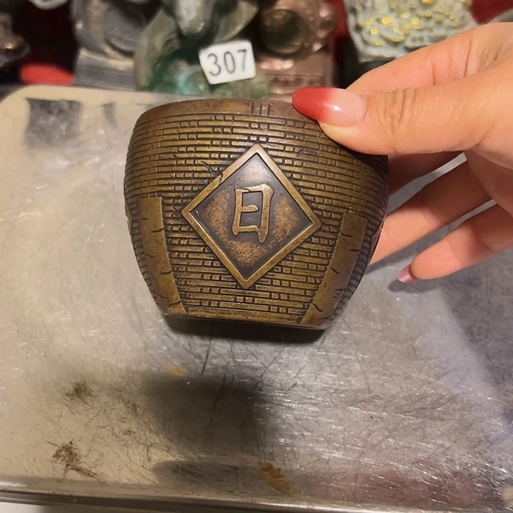 黄铜摆件，文房摆件