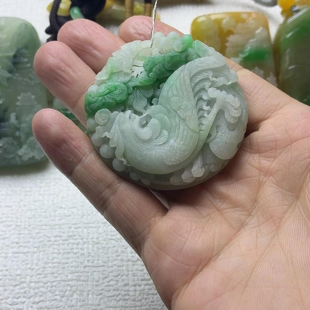 刹***恒无非金属凤凰感觉白底清一个