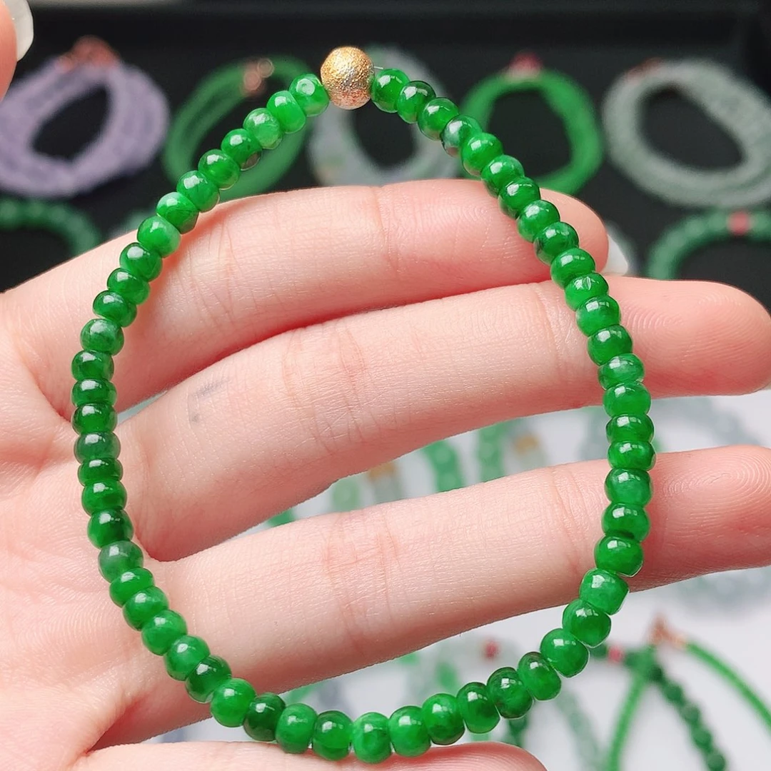 翡翠未镶嵌手链翡翠