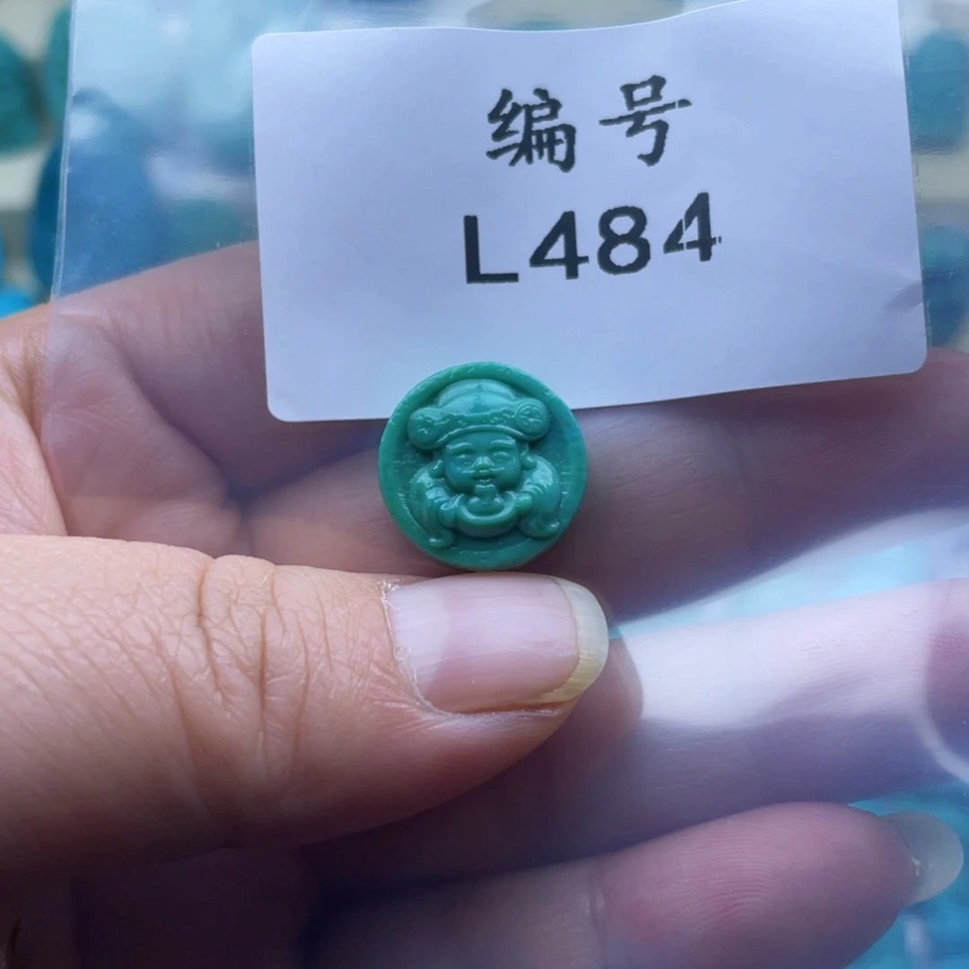 绿松石珠宝奇石银S925镶嵌