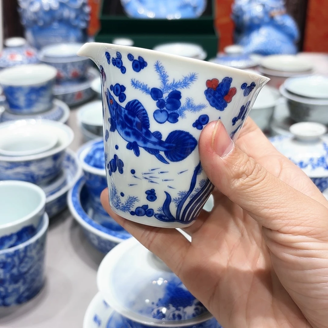 盖碗景德镇高温茶具