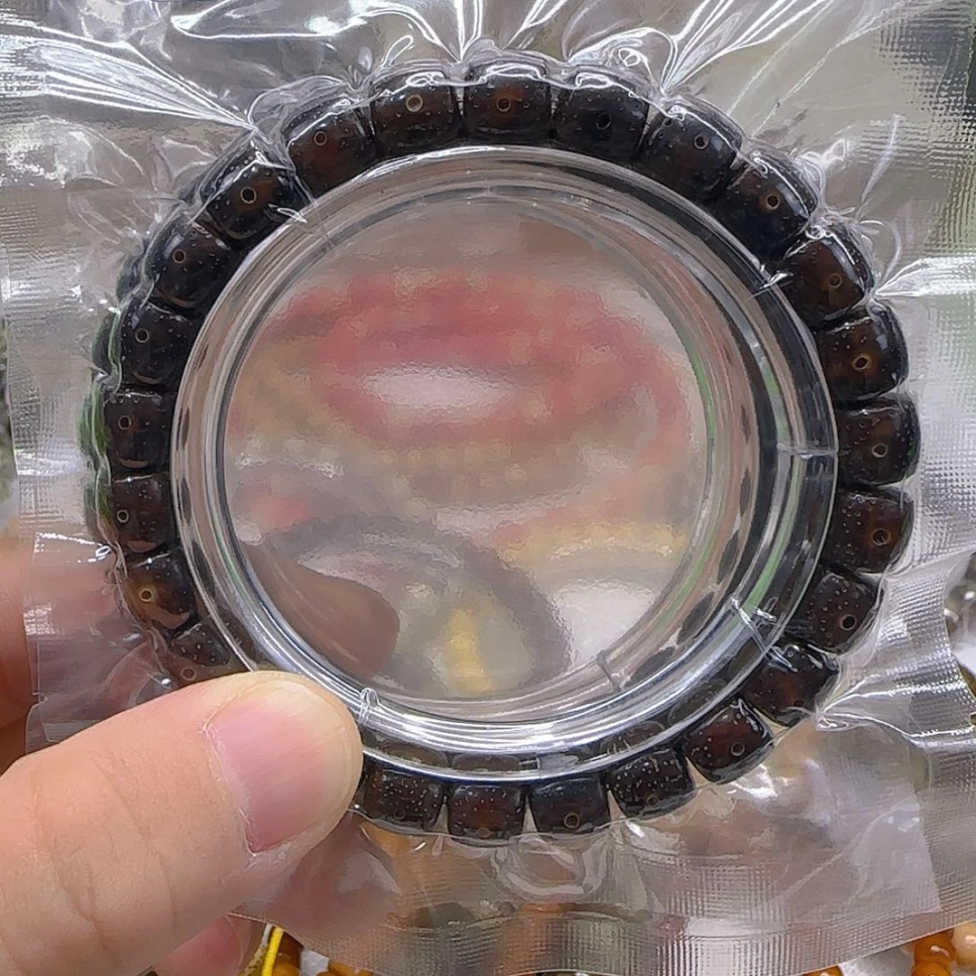 手串星月菩提20灭火黑金星月菩提98直切单圈