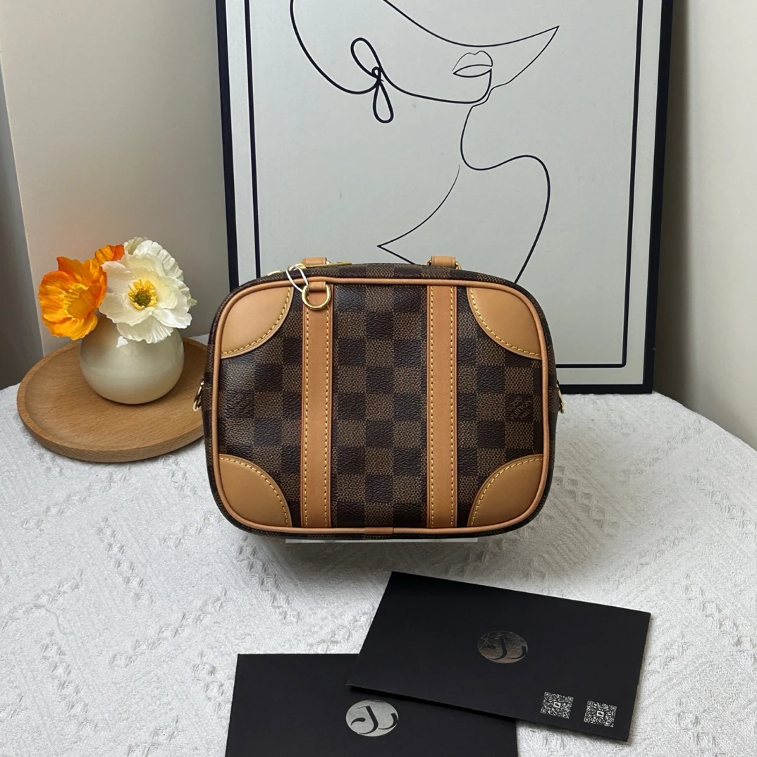 95新 LouisVuitton/路易威登 棋盘格BB 芯片款 /JW8465