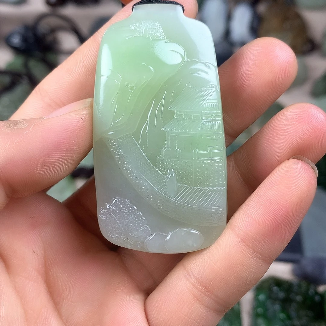 颈饰未镶嵌和田玉