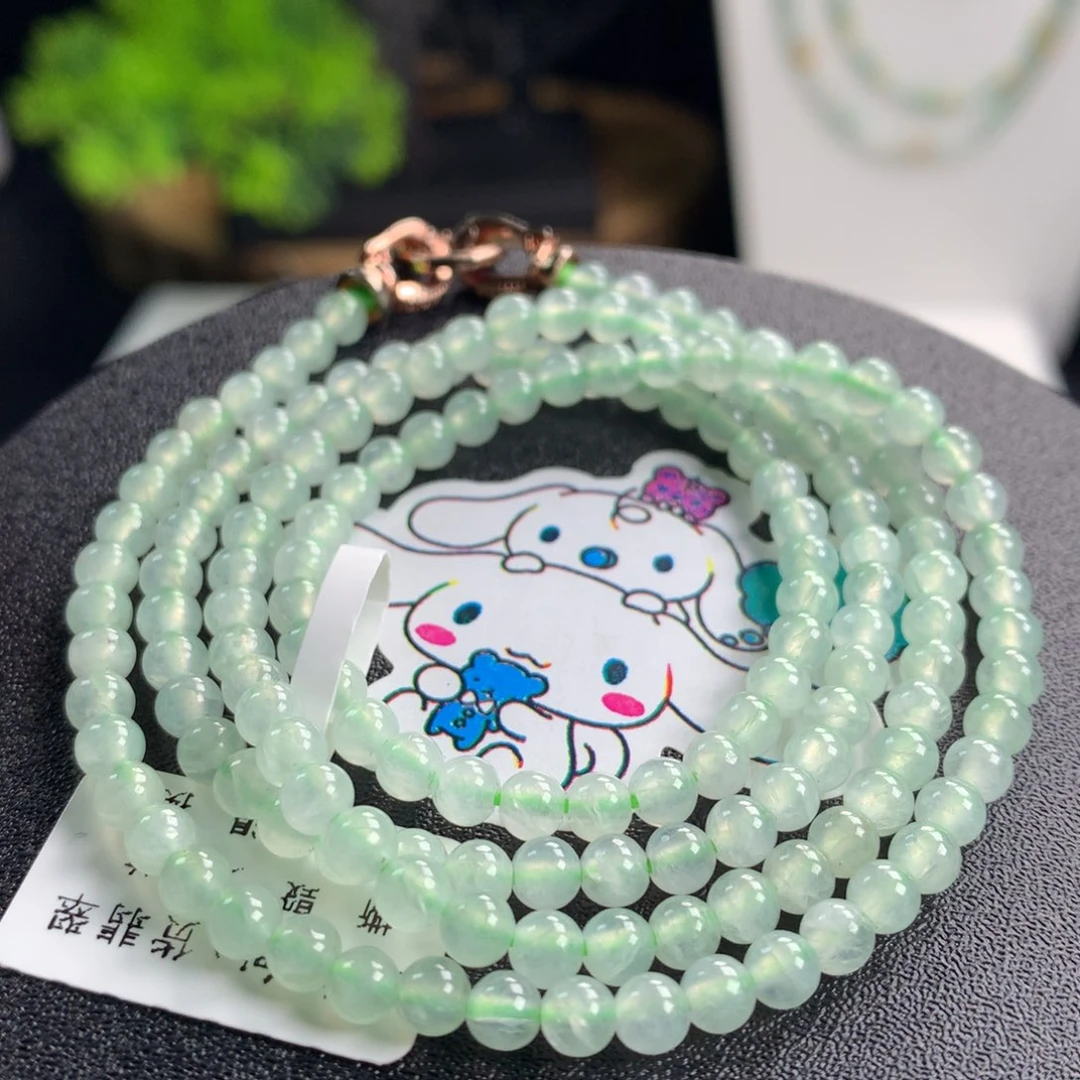 翡翠未镶嵌手链卡4