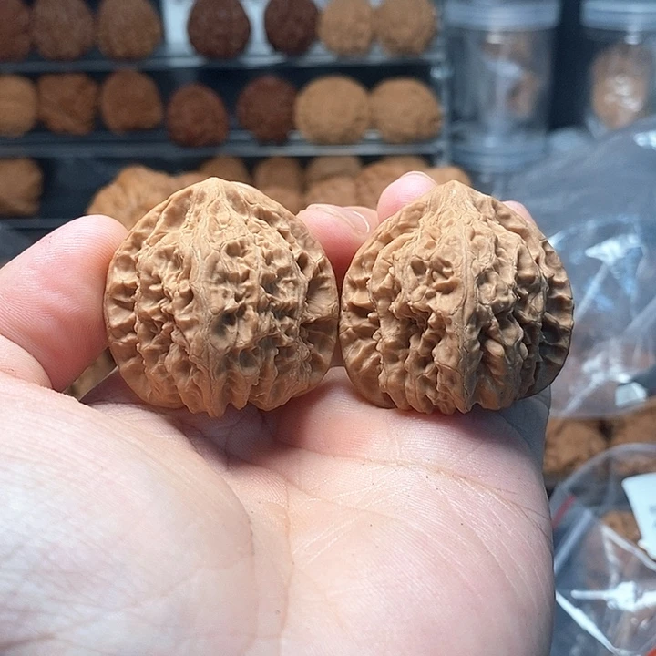 雅***趣1文玩核桃燕山火焰马蹄38-282