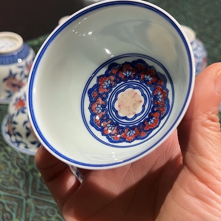 微瑕臻玉古坊原矿孔雀石釉里红